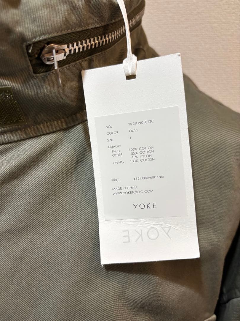 YOKE ミリタリーコート　新品未使用