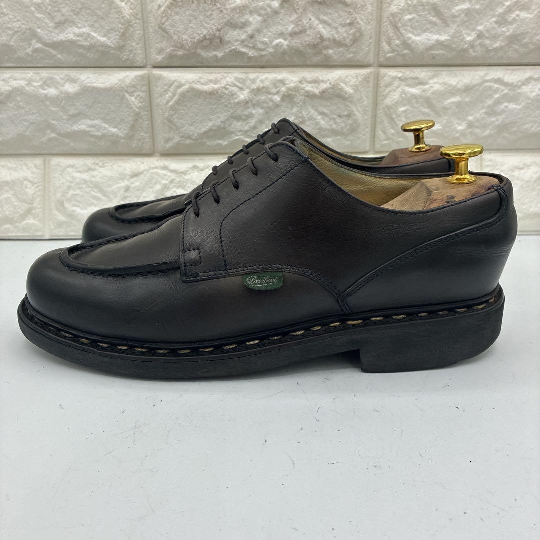 【良品】Paraboot パラブーツ シャンボード UK7 ブラック レザー
