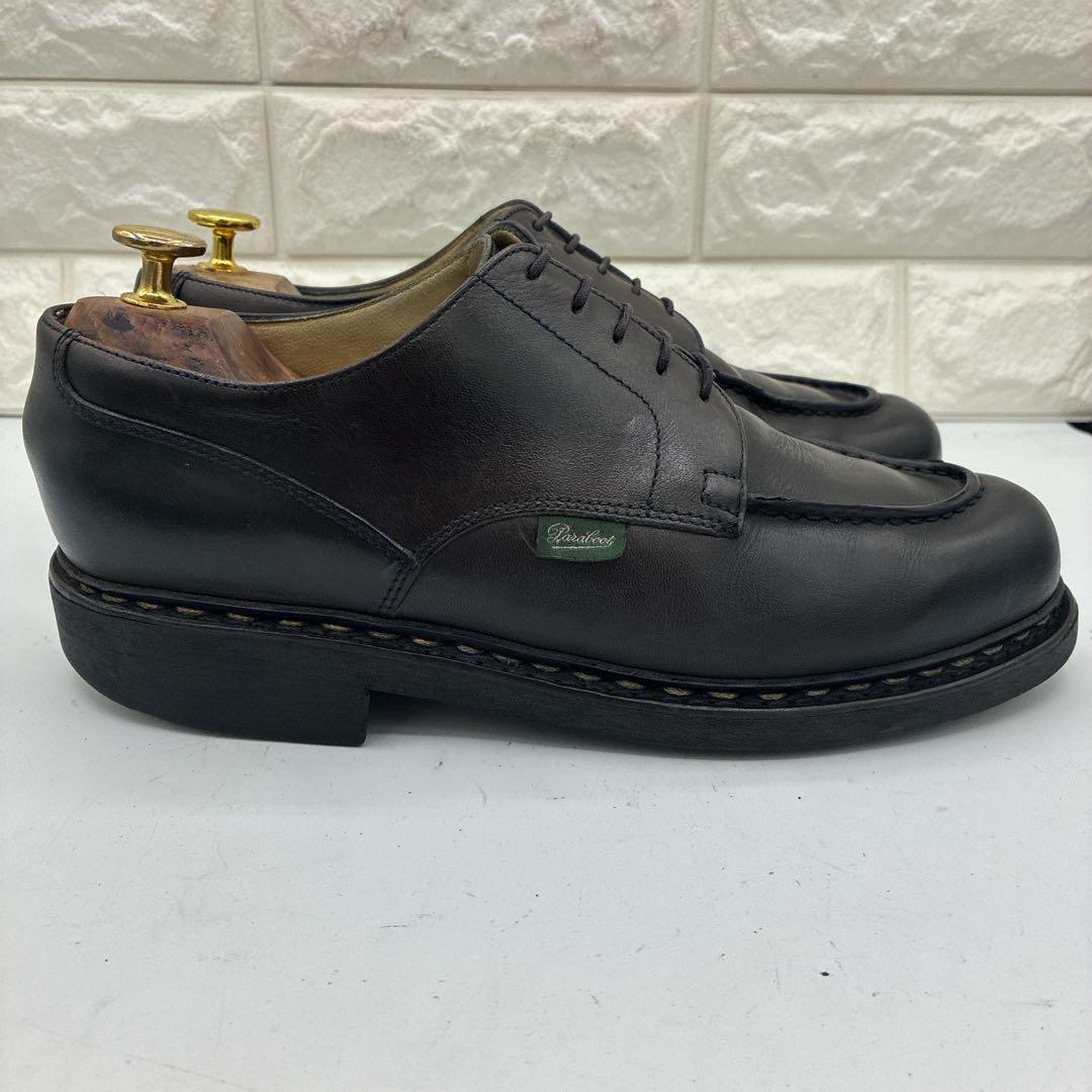 【良品】Paraboot パラブーツ シャンボード UK7 ブラック レザー