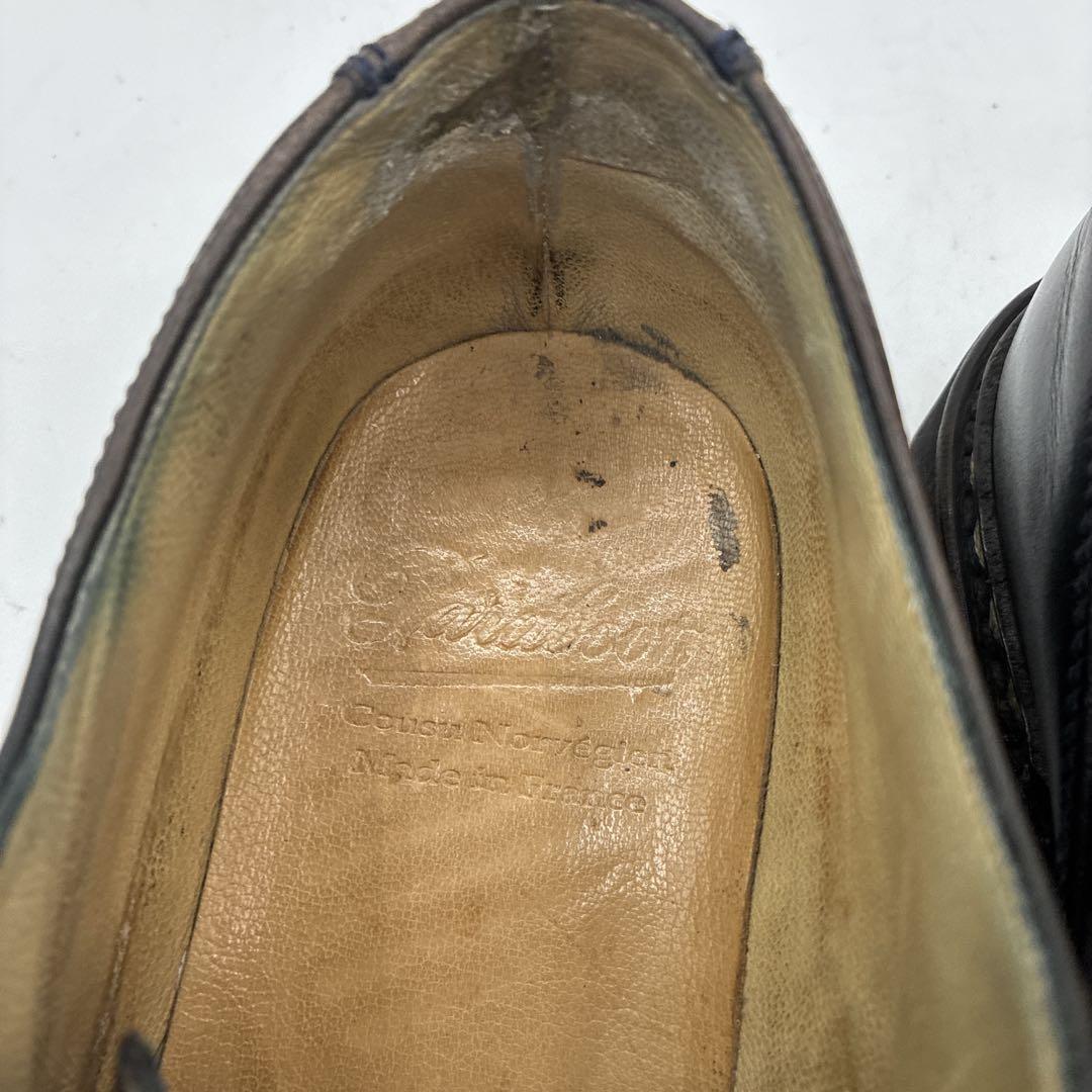 【良品】Paraboot パラブーツ シャンボード UK7 ブラック レザー