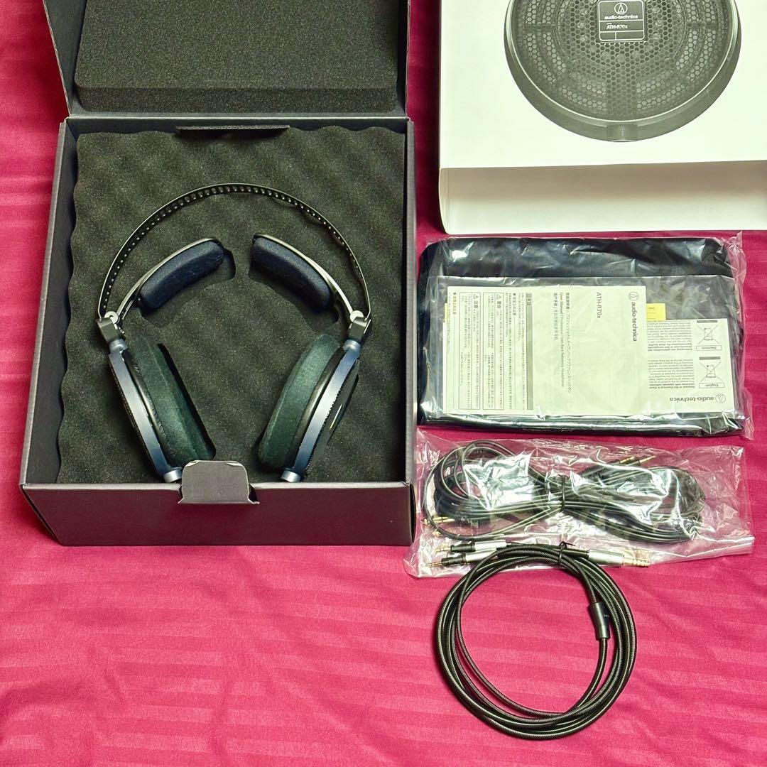 【美品】Audio-Technica ATH-R70x 【バランスケーブル付】
