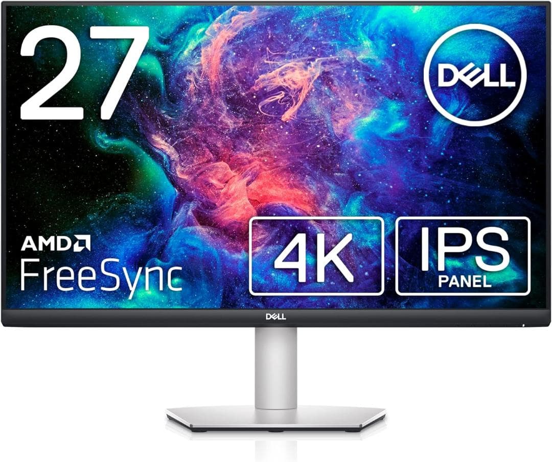 Dell（デル）S2721QS 27インチ 4K モニター (3年間無輝点交換保