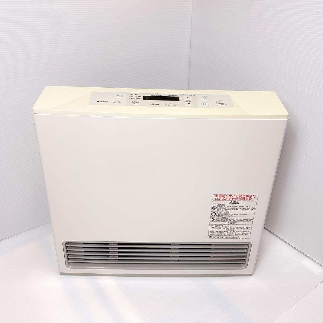 【美品】リンナイ LPガス用 ガスファンヒーター RC-U5801E