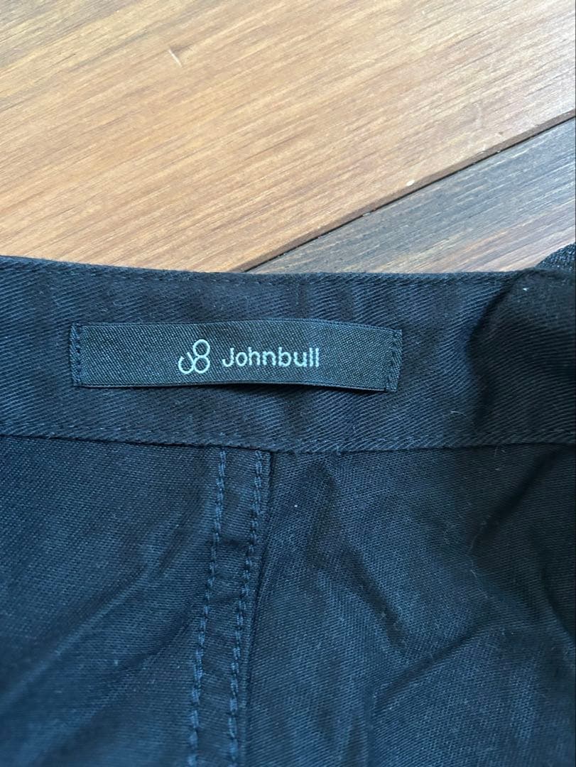 johnbull ブラック オーバーオール