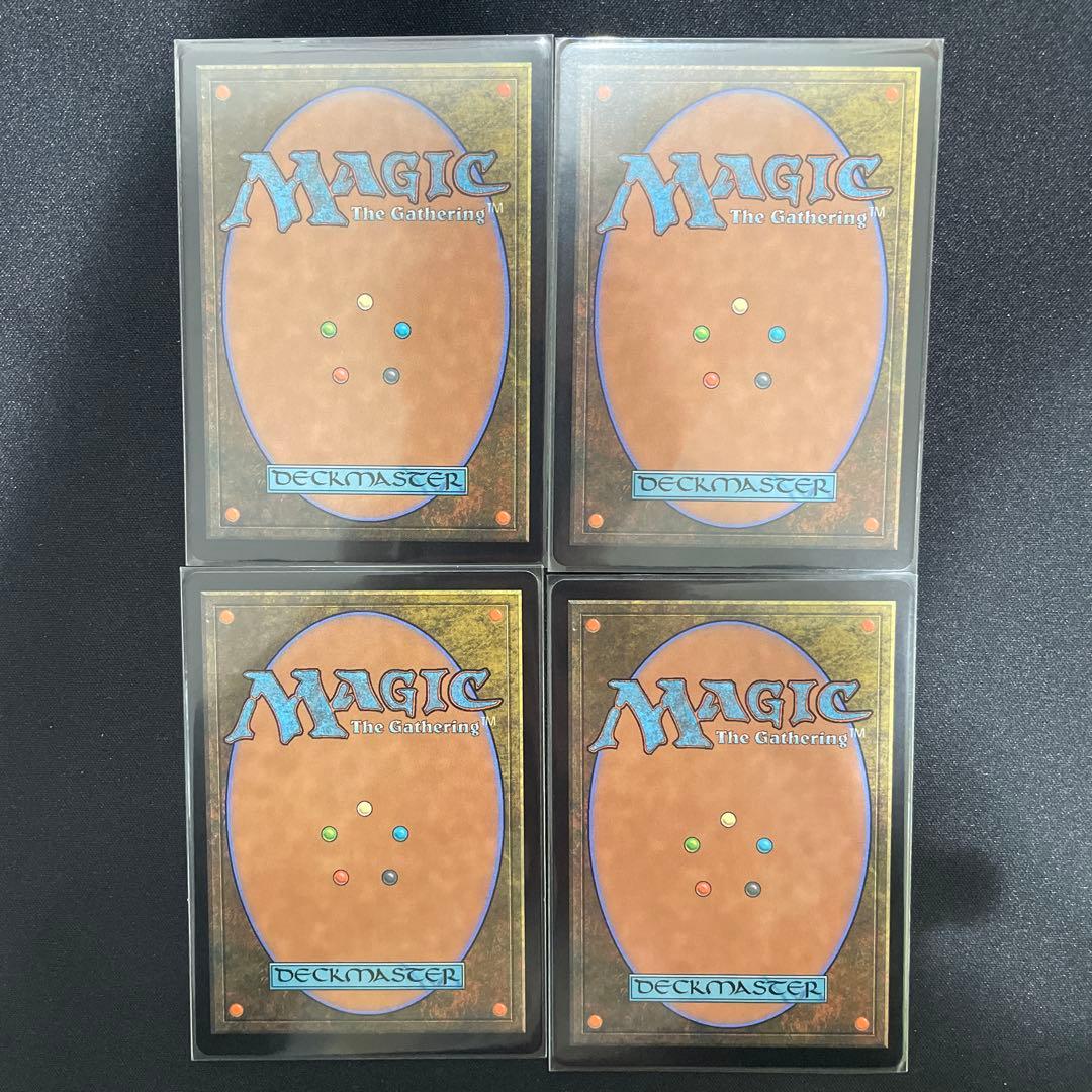 旧枠 新緑の地下墓地 日本語 4枚セット