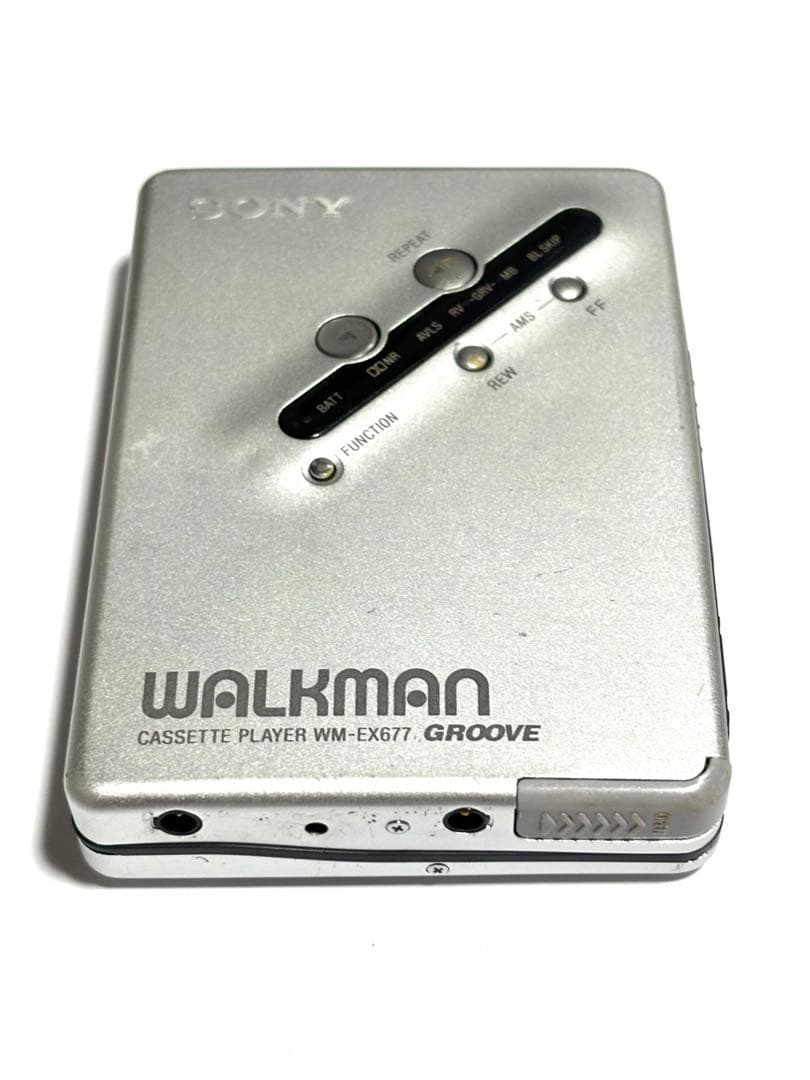 2点セットSONY カセットウォークマン WM-EX677 整備品 本体のみ