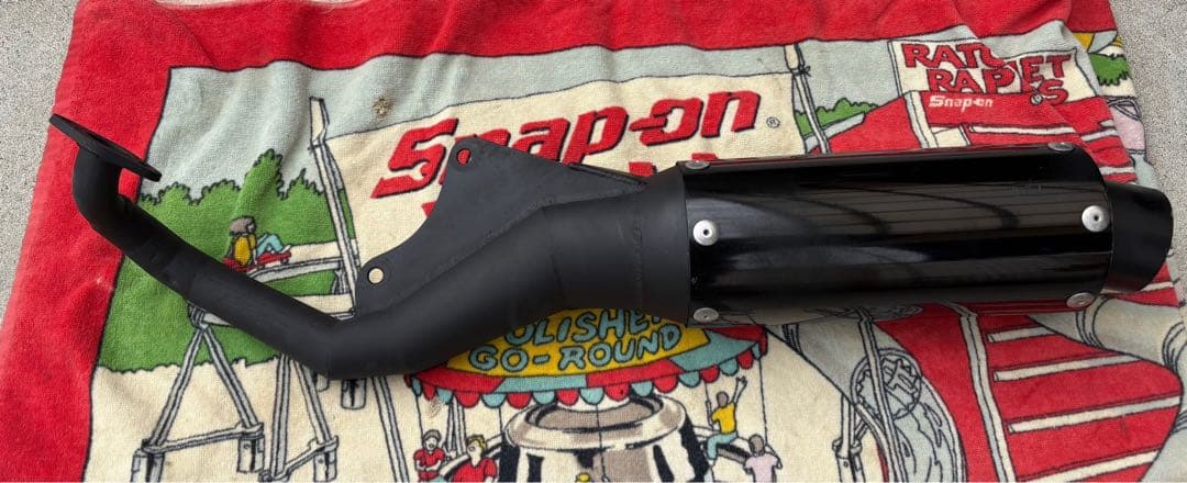 スズキレッツ2 CA1PA スポーツチャンバーマフラー