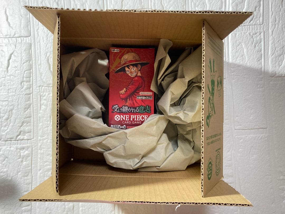 バンダイ産 ONE PIECE 受け継がれる意志 テープ付き 1BOX