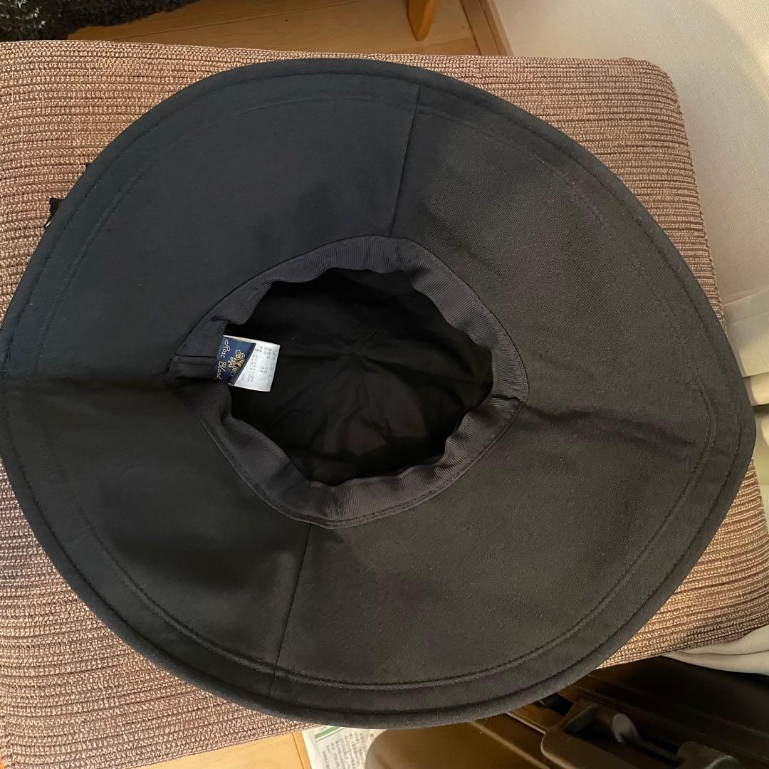 芦屋 ロサブラン バケットハット 100% 完全遮光 ブラック L