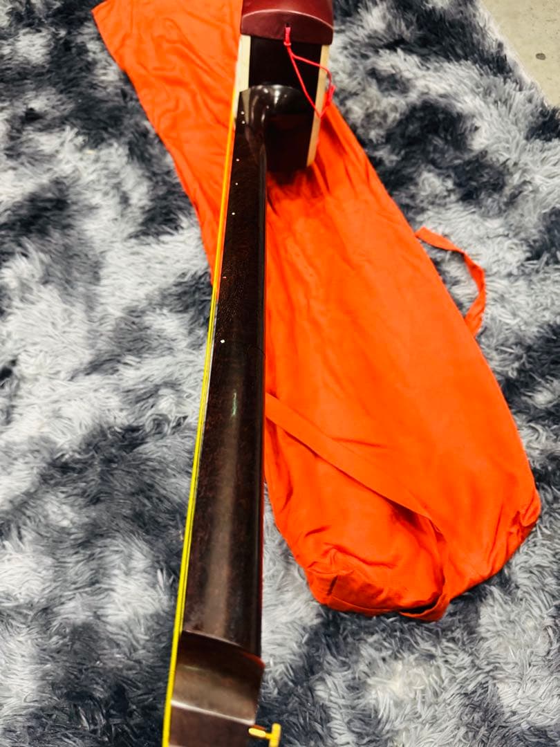 ★津軽三味線 太棹 黒檀糸巻 東さがり 紅木 津軽 民謡 稽古用