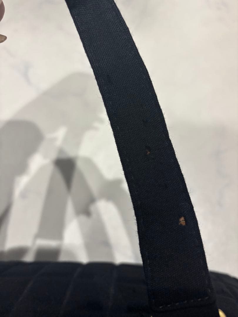 CHANEL マトラッセ ハンドバッグ ブラック