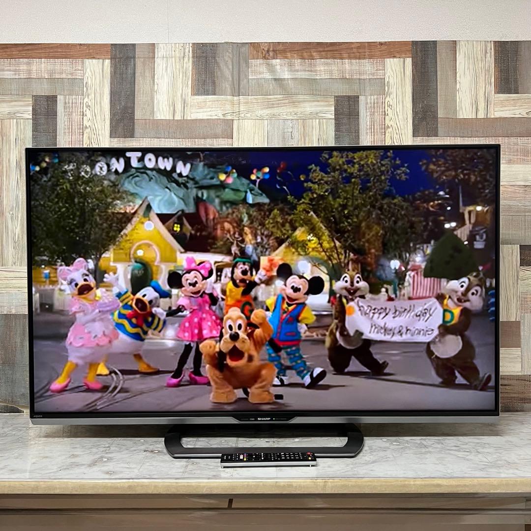 即日受渡❣️全国送料込シャープ52型4KテレビYouTube.Netflix視聴
