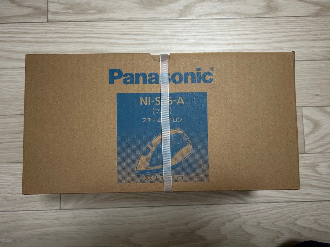 パナソニック コード付きスチームアイロン ブルー NI-S56-A