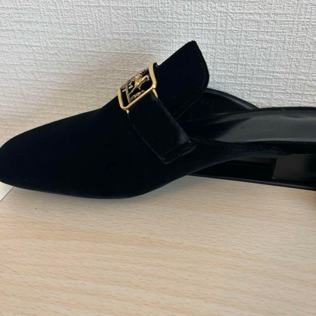 エルメス ミュール スエード 37