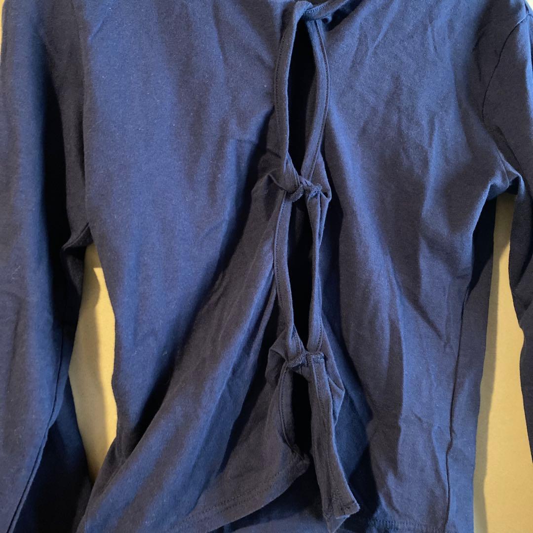 トップス shishikui twist navy