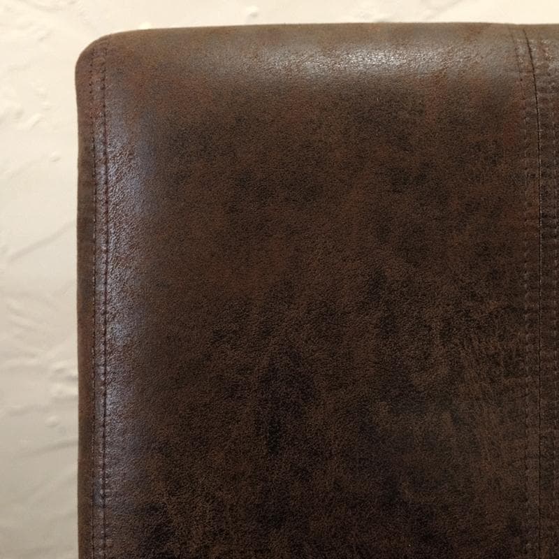 【送料無料】【2脚セット】ヴィンテージ風 ダイニングチェア 天然木 PUレザー