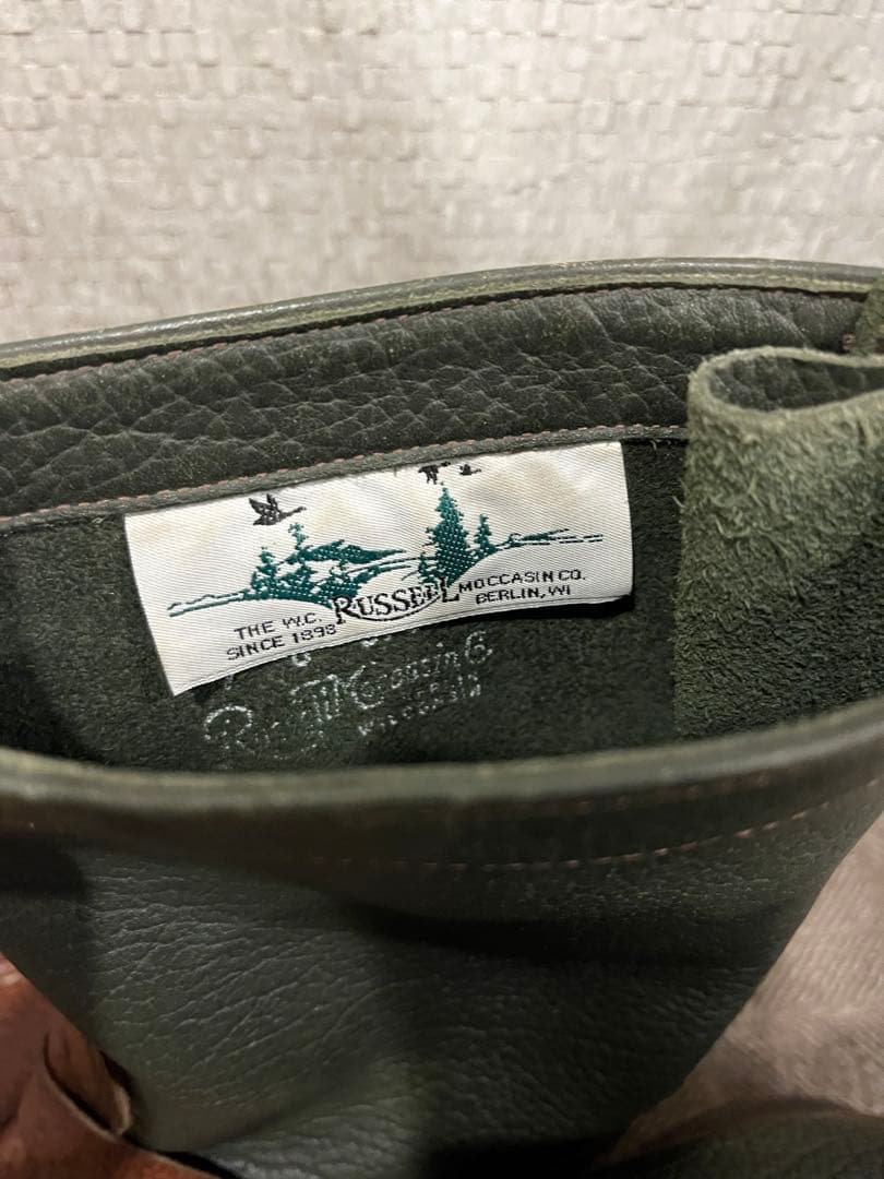 ラッセルモカシン　ゼファー　US9 トリプルヴァンプ 27cm ソール新品