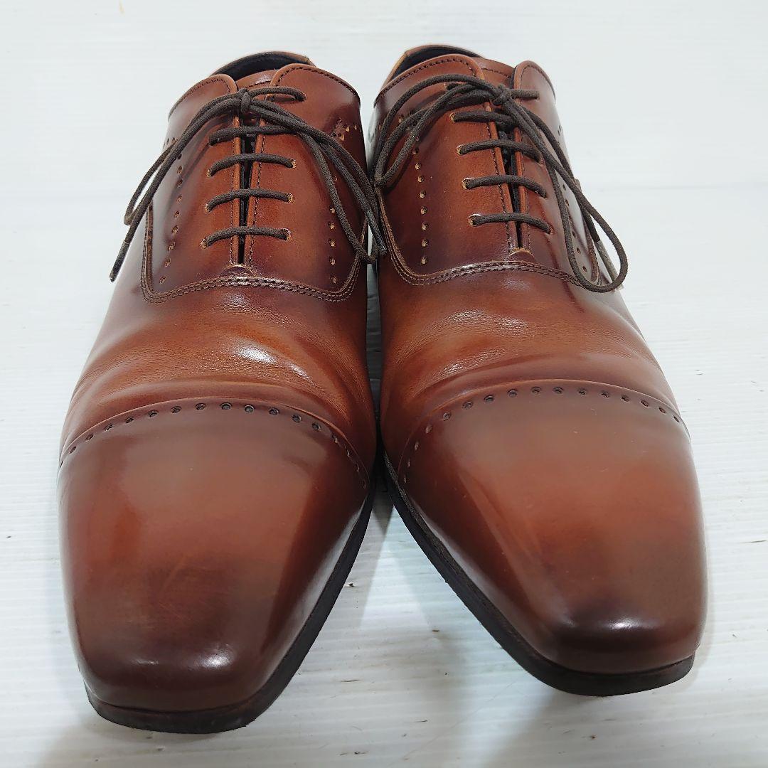 美品 リーガル 11LR ストレートチップ ブラウン