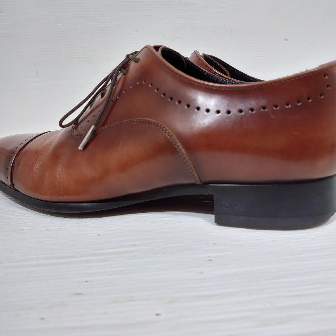 美品 リーガル 11LR ストレートチップ ブラウン