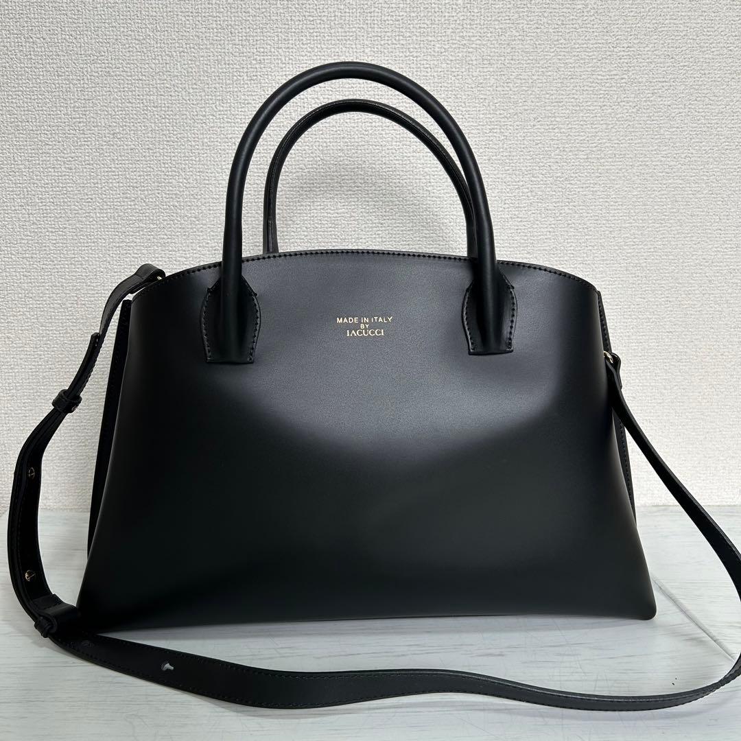 美品 イタリア製 IACUCCI レディース メンズ 2way トートバッグ