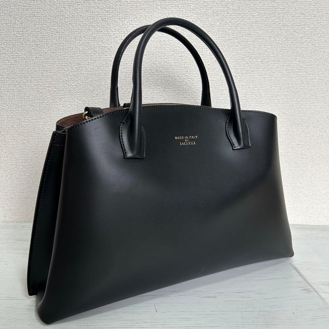 美品 イタリア製 IACUCCI レディース メンズ 2way トートバッグ