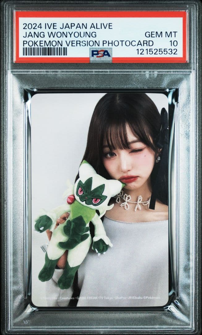 PSA10 K-POP チャン・ウォニョン フォトカード ALIVE IVE