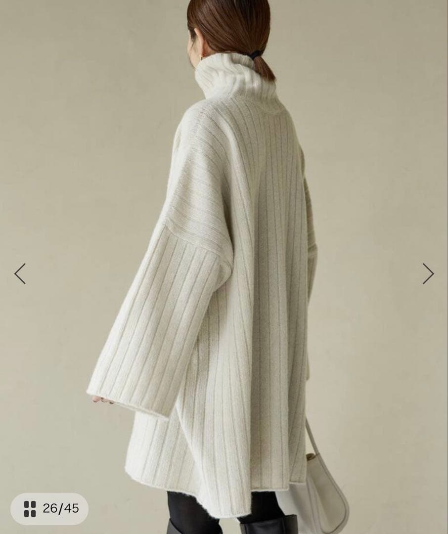 イエナ ワイドリブBIGプルオーバー