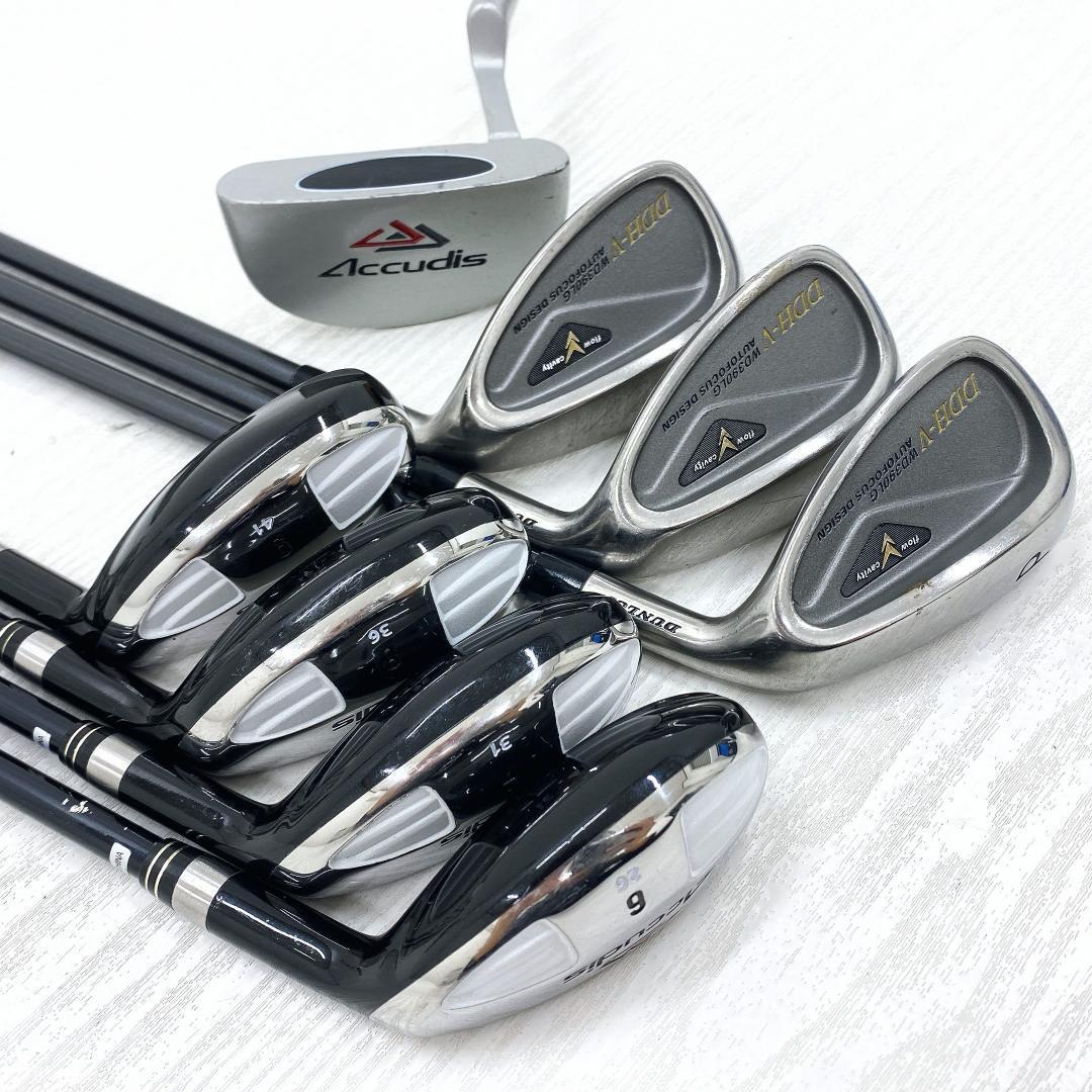 【初心者様推奨‼】 Accudis アキュディス メンズ ゴルフ クラブ セット