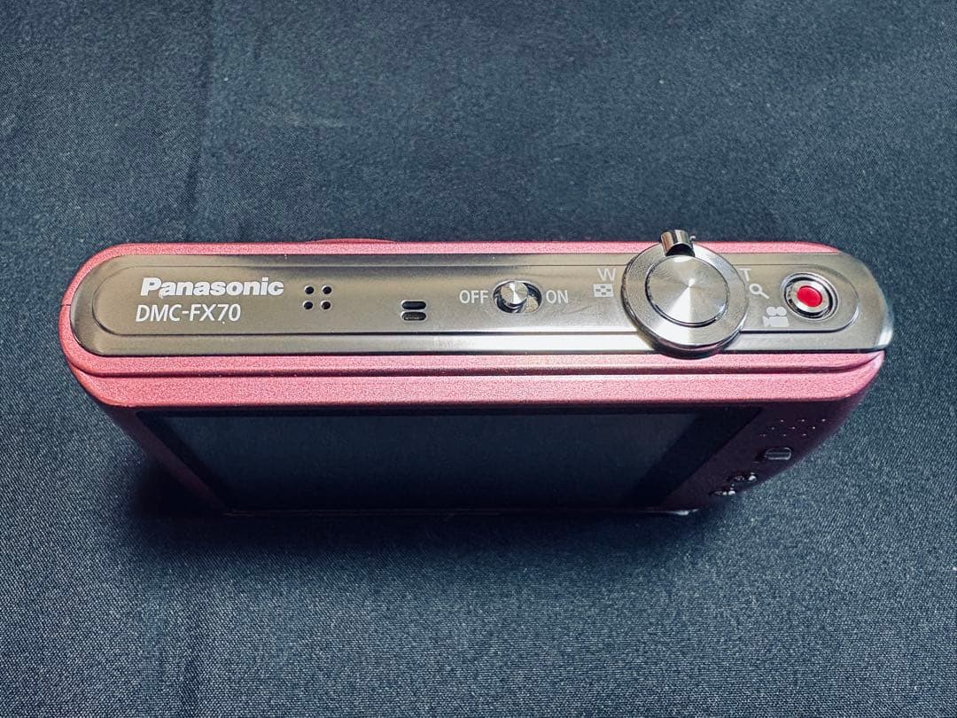 【動作確認済】Panasonic LUMIX DMC-FX70　ピンク