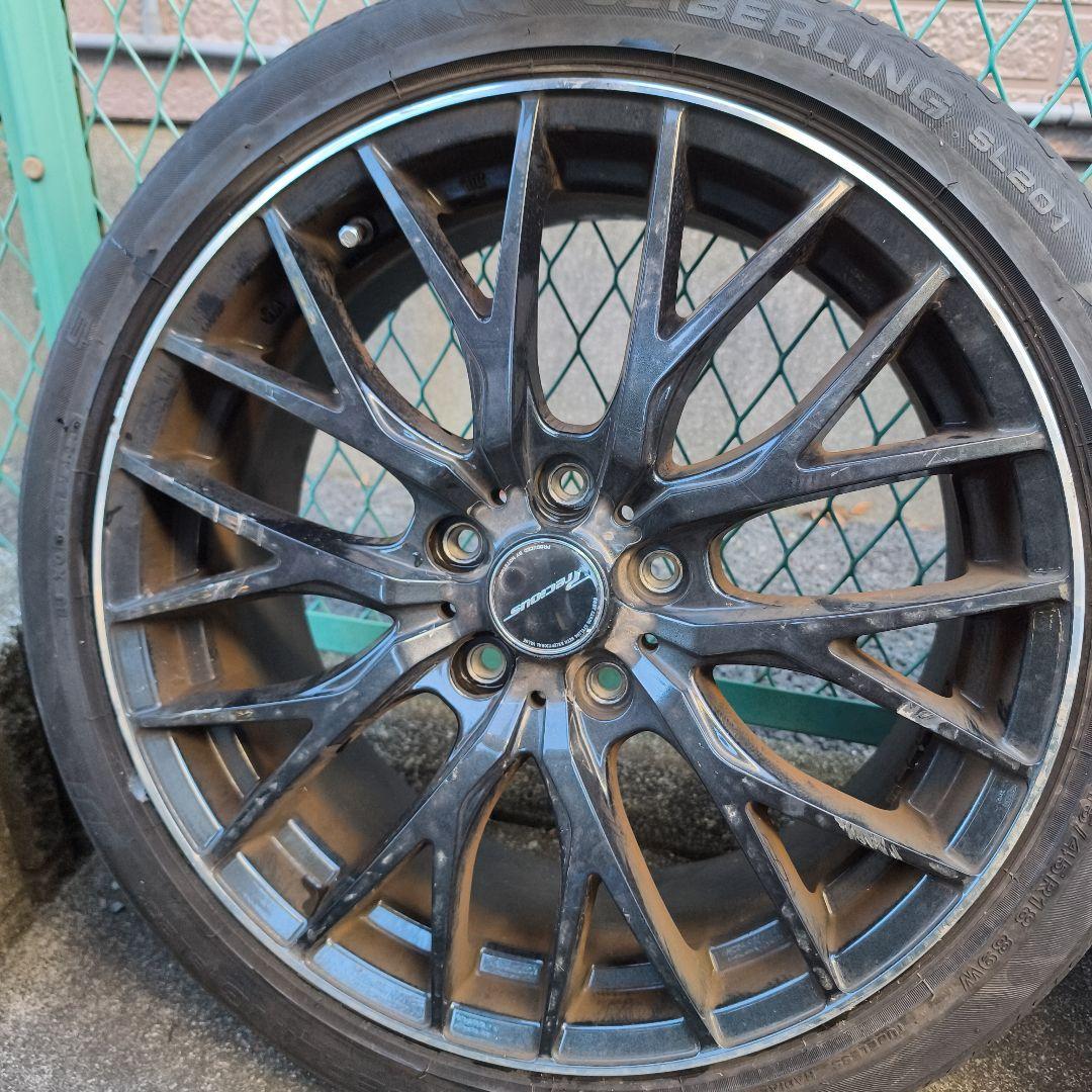 18インチ ホイール４本セット　タイヤ