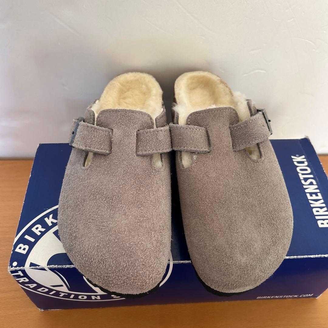 ビルケンシュトック　ボストン　ファー