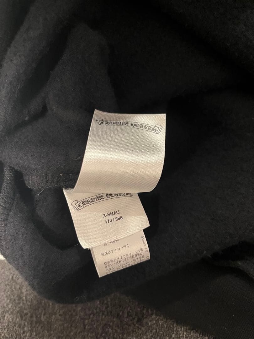 クロムハーツ ジップアップ パーカー ピンク フローラルクロス ホースシューXS