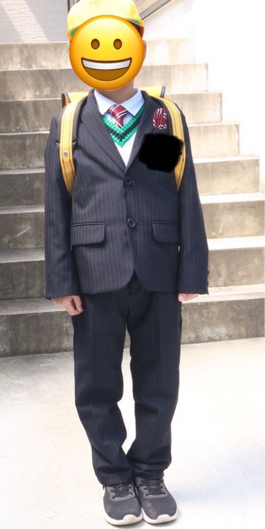 【期間限定値下げ】男の子　入学式　セットアップ　スーツ　6点セット