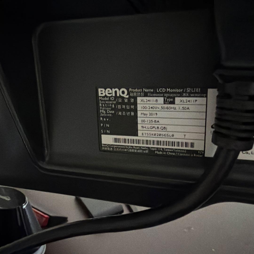 BenQZOWIE XL2411Pゲーミングモニター24インチ144HzフルHD