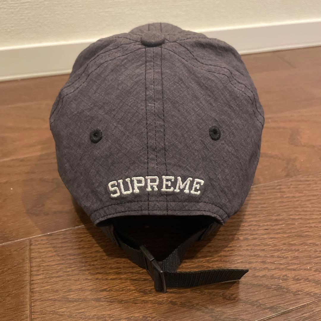 シュプリーム　Sロゴ　キャップ　コーデュラ