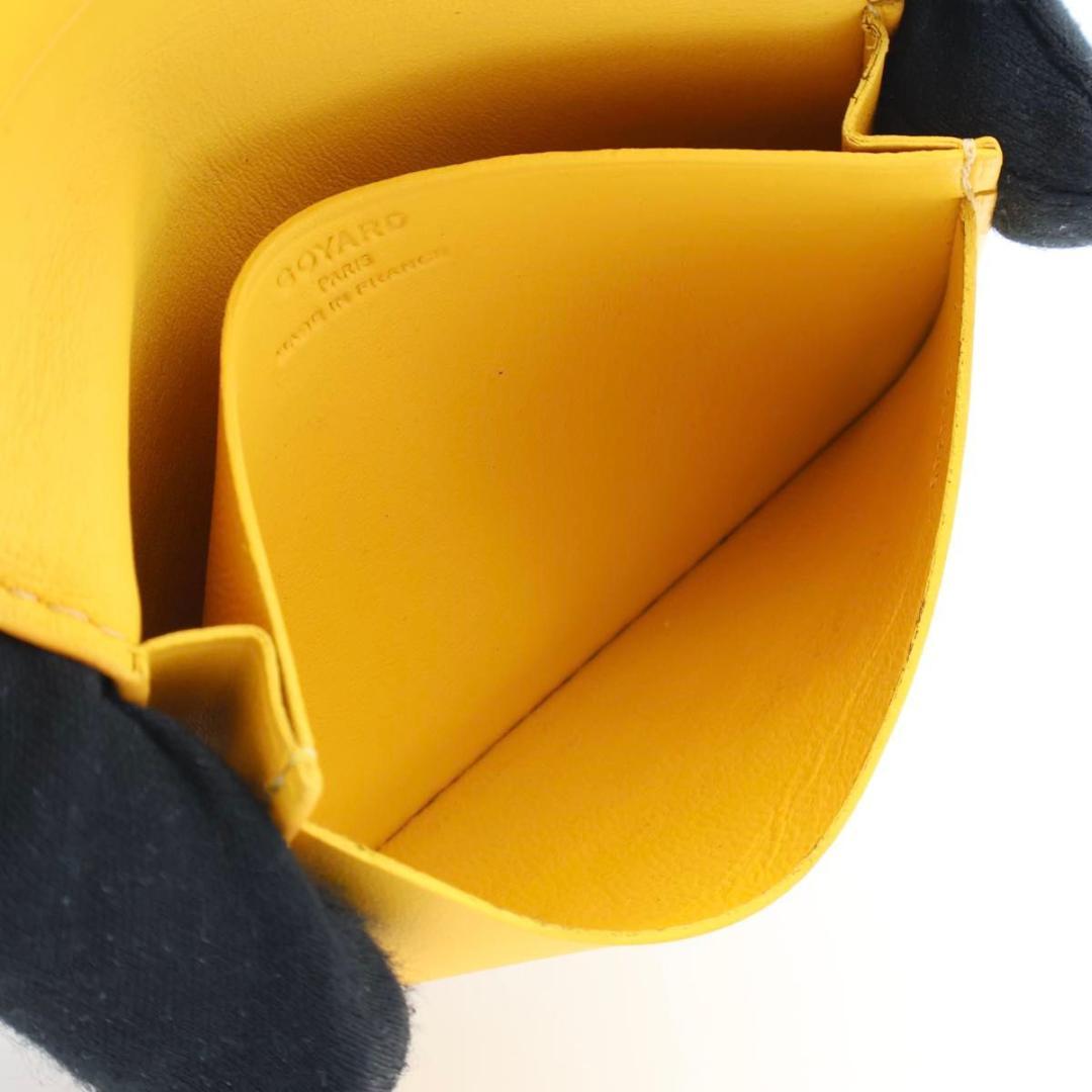 【極美品】GOYARD マルゼルブ　ヘリンボーン　名刺入れ　カードケース