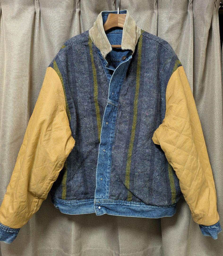 本日限定 古着 Lee デニムジャケット 裏ブランケット XXL used