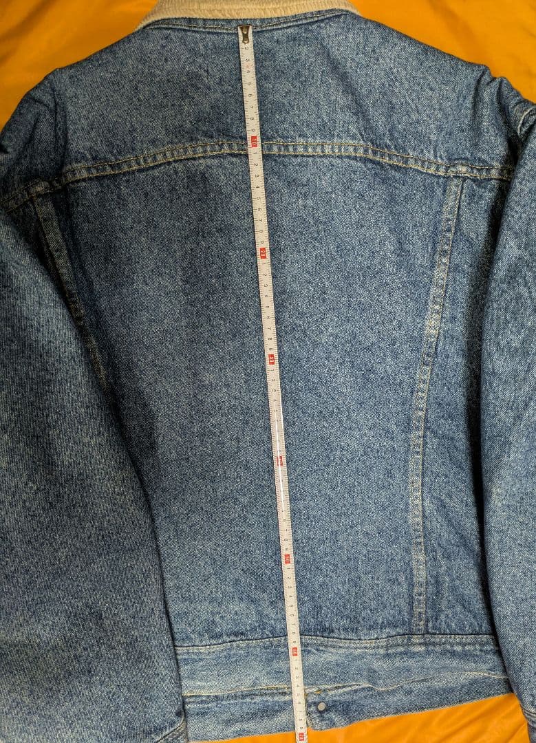 本日限定 古着 Lee デニムジャケット 裏ブランケット XXL used