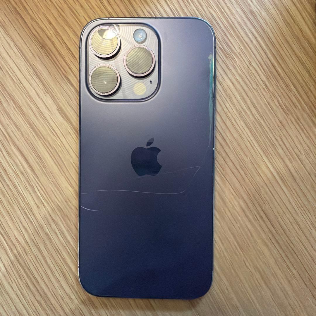 iPhone 14pro512G 背面割れジャンク品　SIMフリー