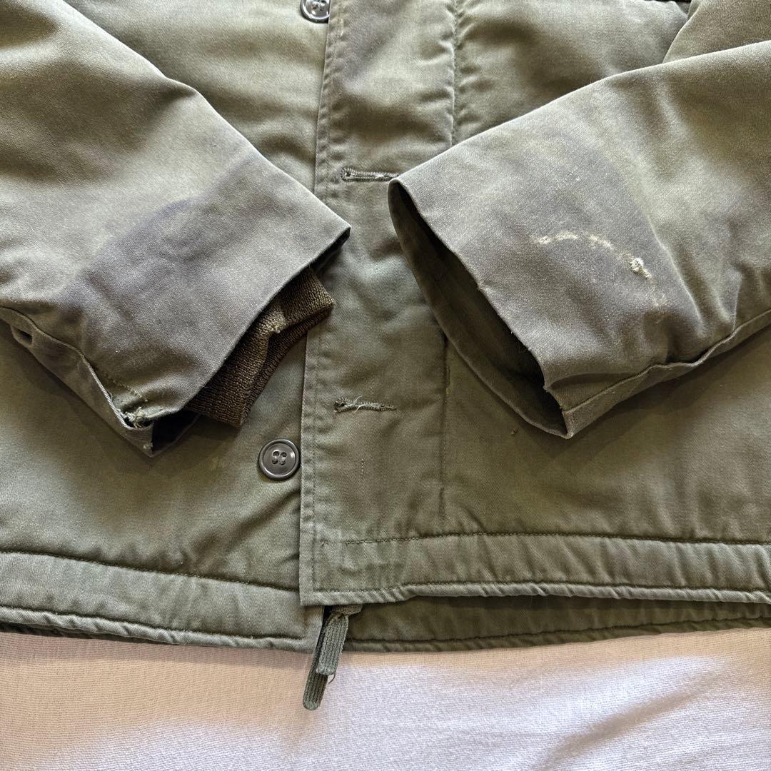 米軍 実物 A2 デッキジャケット 67年 LARGE 60年代