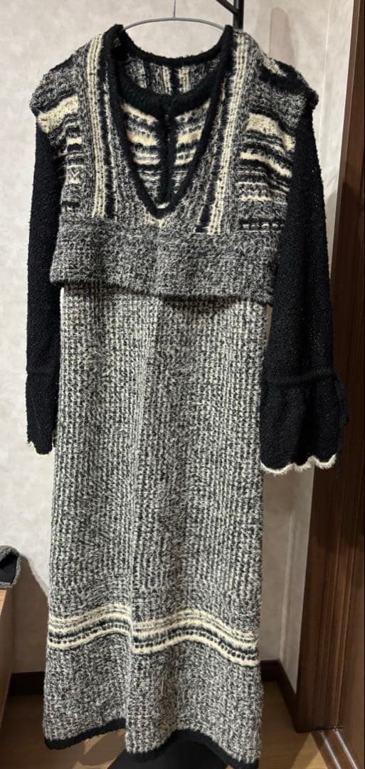 ⭐︎willfully ジャガードワンピース　セットワンピース