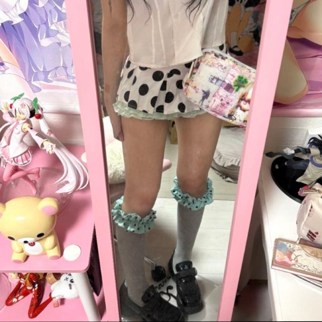 nit alcove 25ss ミニスカート ソックスセット