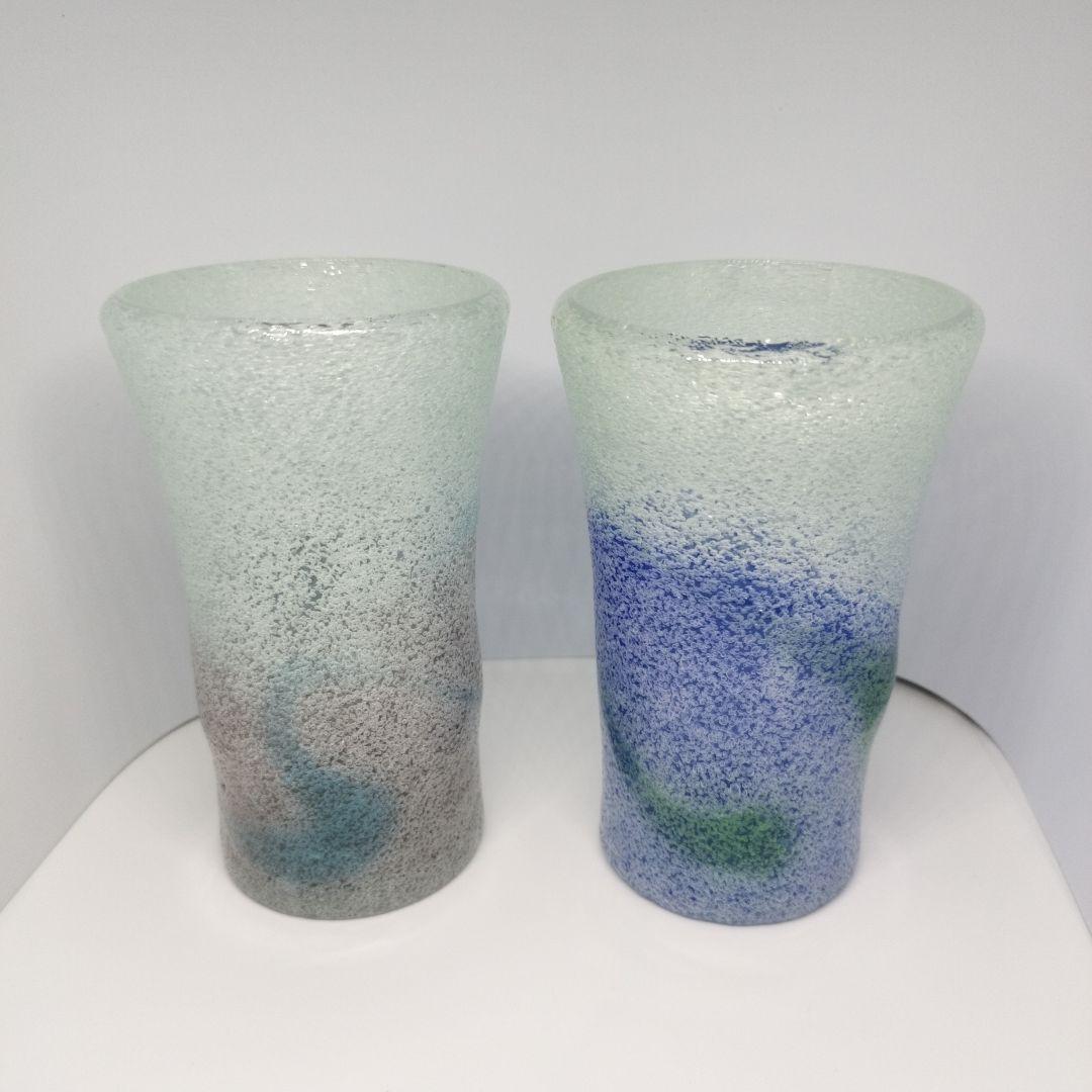 稲嶺盛吉さんのグラス2点セット