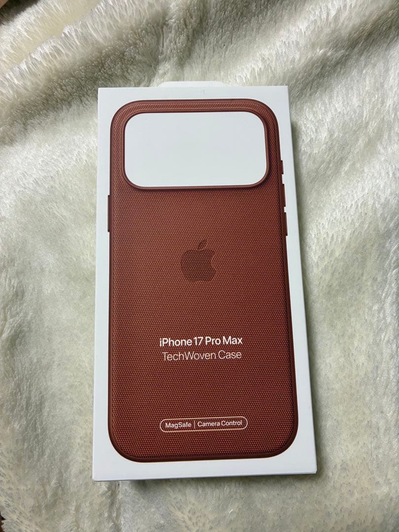 MagSafe対応iPhone 17 Pro Maxテックウーブンケースシエナ