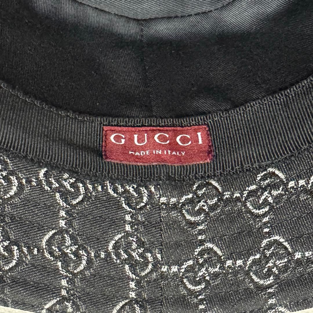 【美品】GUCCI GGシャドウ バケットハット