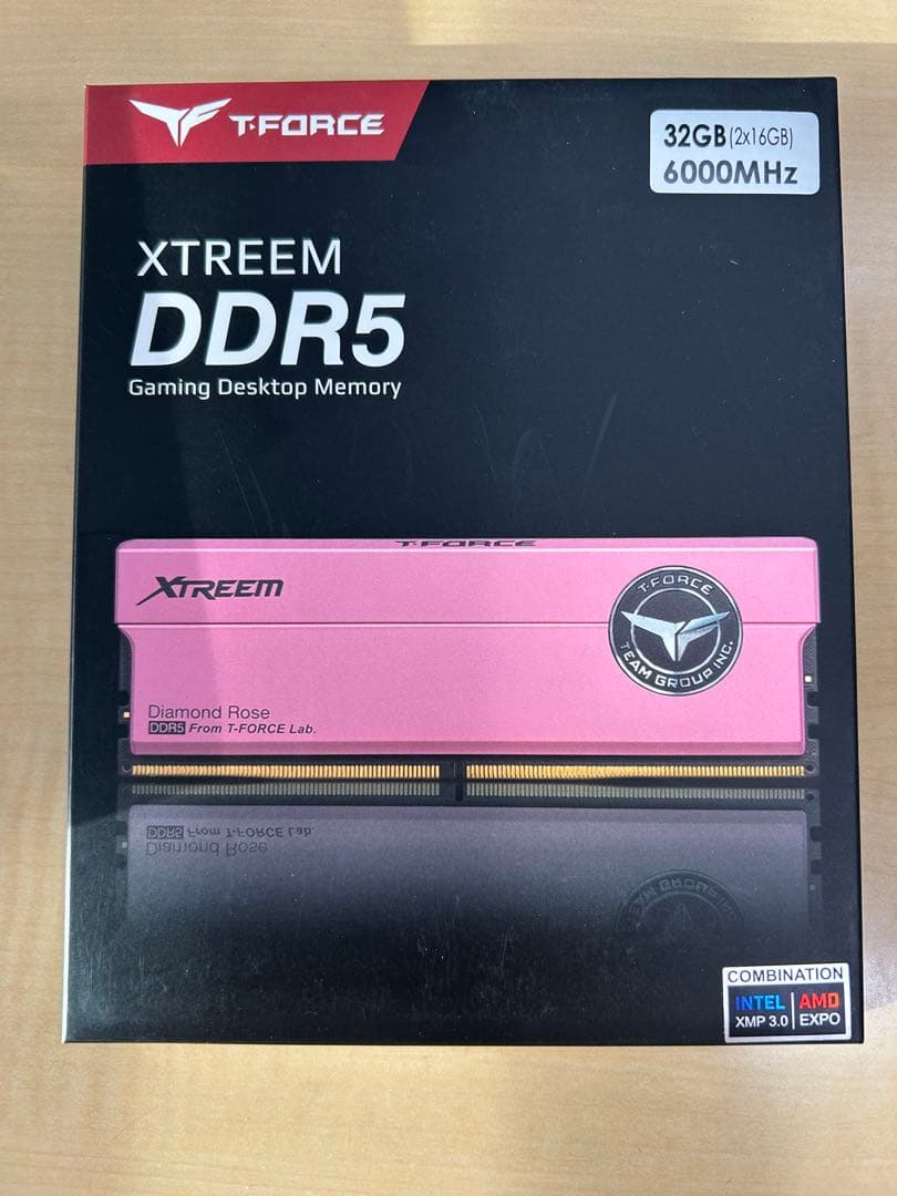 【新品未開封】DDR5-6000 32GB(16GB×2) Team