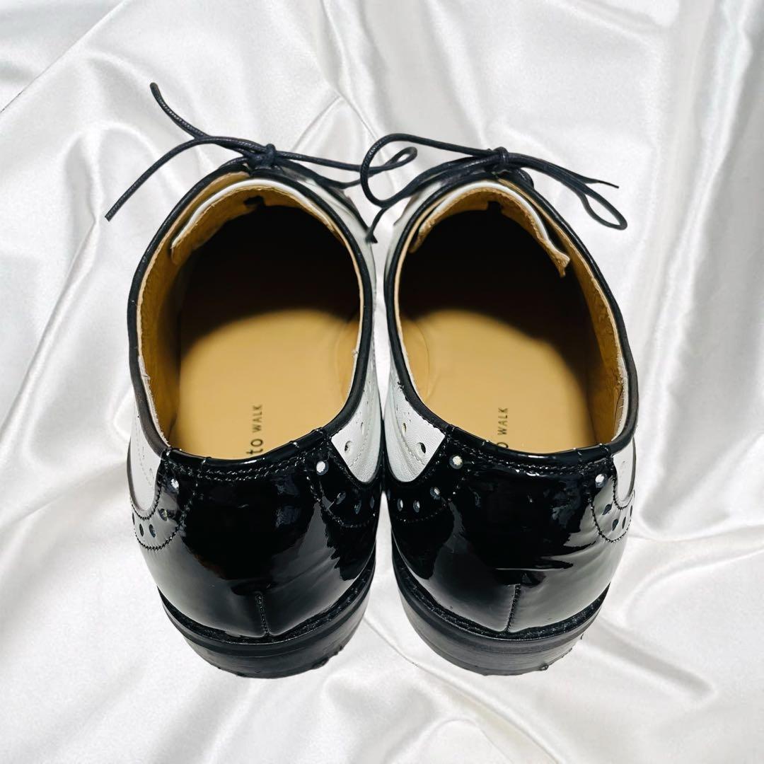 【tsumori chisato】美品ツモリチサト ウィングチップ コンビレザー