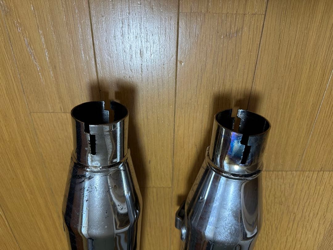 ハーレー　XL1200X フォーティーエイト　北米マフラー　21ミリパンチアウト