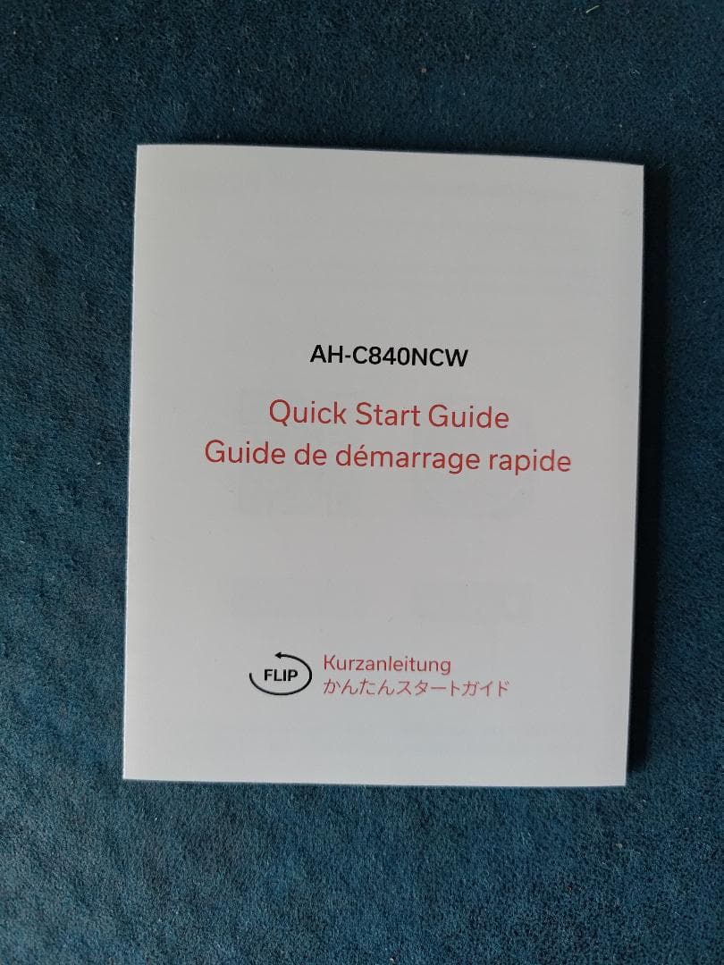 DENON AH-C840NCW ワイヤレスヘッドホン：試聴のみ新同品