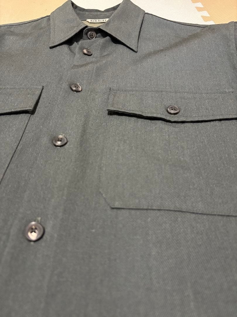 AURALEE WOOL KIDMOHAIR GABARDINE セットアップ